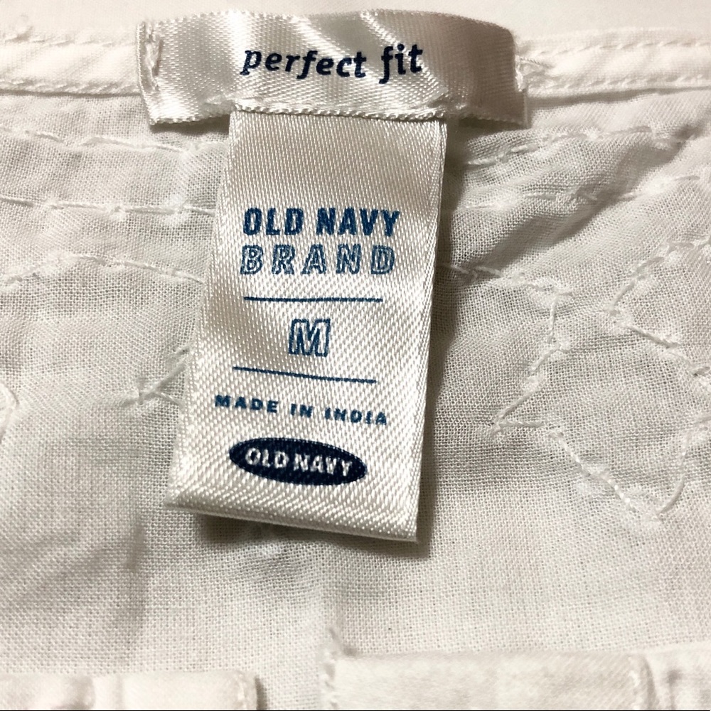 Old Navy Women’s L/S White Boho Beaded Tunic - M - Picture 12 of 14
